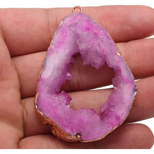 Natural Stone Pendant Irregular Agates Pendant For Jewelry Making DIY Necklace Bracelet Anklet Accessory