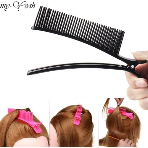 Professional Hair Clip Clamps Hairdressing Sectioning Cutting Comb Salon Drying Perm Dyeing Hairstyling Tool DIY Home