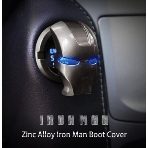 Iron Man Car Interior Engine Ignition Start for Toyota Prius auris hilux Corolla Camry