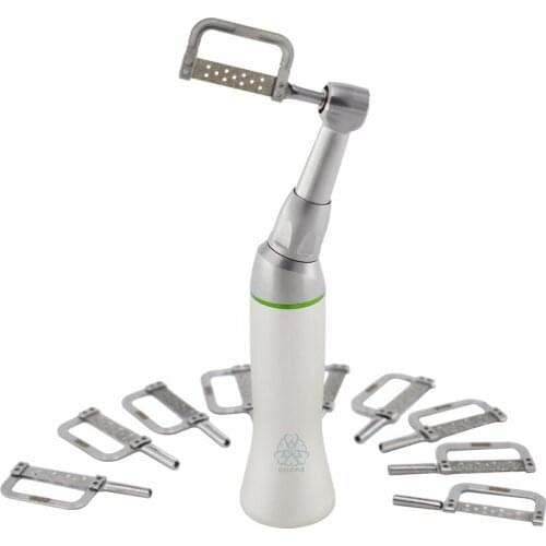 Dental 4:1 Reduction Contra Angle Handpieces Reciprocating Interproximal Strip IPR System