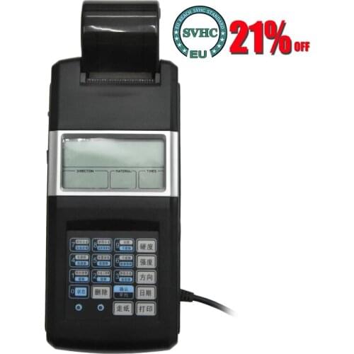 TH110 Integrated Leeb Hardness Tester Digital Metal Pipe Steel Plate Die Hardness Tester Portable Hardometer With Hardness Block