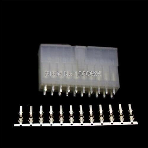 20Pin Automotive Connector 5557/5569 Connector 4.2MM Set Plug Terminal white