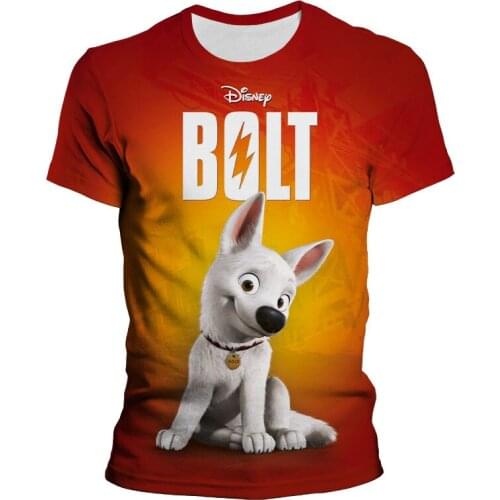 2021 Summer Cartoon Bolt 3D Print T shirt Men Women Children T-shirt Fashion Streetwear Boy Girl Kids Short Sleeve Cool Tops Tee