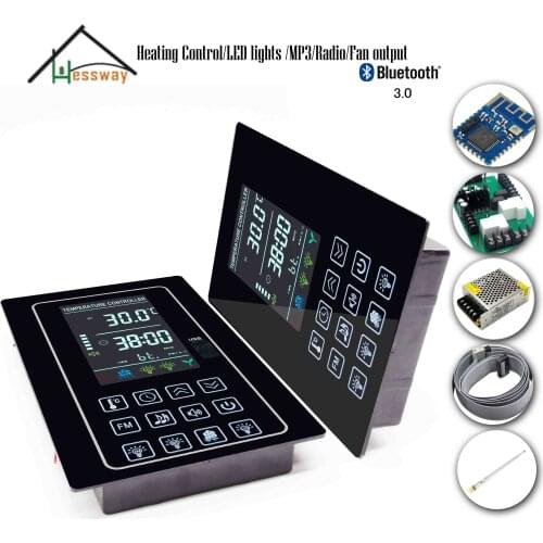 30A 4.5KW Bluetooth Version Sauna Heater Parts for Home Steam Sauna Multi-Function