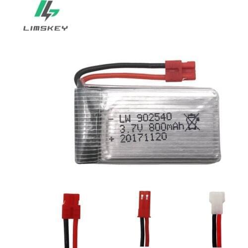 3.7V 800mAh 902540 Lipo Battery for Syma X5 X5HC X5HW X5C X5SW MJX x400 X300C X800 RC Quadcopter Drone Spare Part 3.7v battery