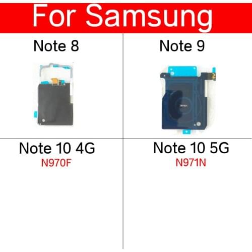 Wireless Charging Panel Coil Chip NFC Flex Cable For Samsung Note 8 9 10 4G 5G Antenna Sticker Charger Board Replacement Parts