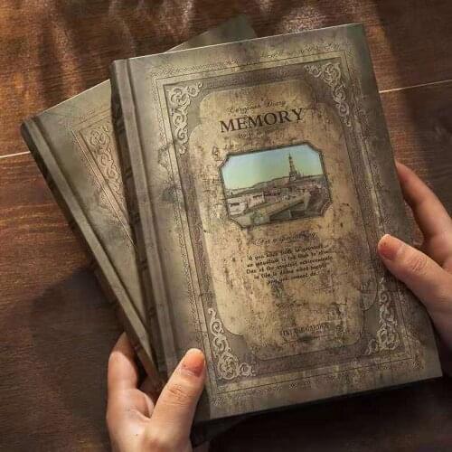 European Style Notebook Literature And Art Exquisite Simple Retro Diary A5 Personalized Creative Travel Book