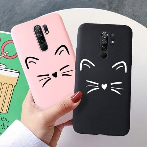 Redmi 9 Case For Xiaomi Redmi9 9A 9C NFC 9T K40 K20 K30S Ultra 8A 8 7A 7 6 Pro 5 Plus 5a 4X 10x Go Case Cover Silicon Cat Funda