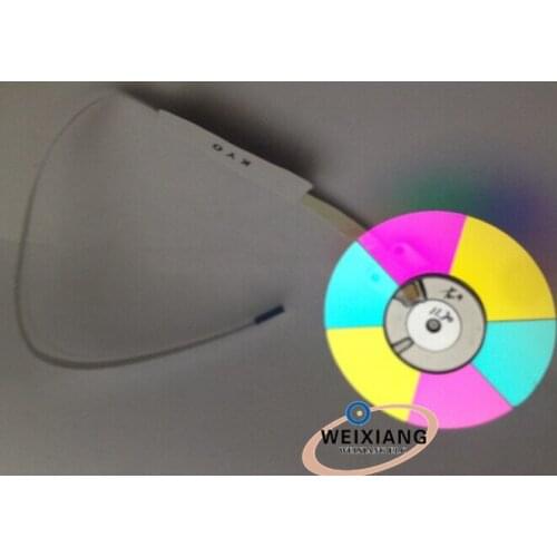 Projector color wheel for Toshiba/for Mitsubishi and many brand projector,6 segments 46mm,three kinds of color symmetry