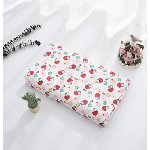 Baby Head Protection Cushion Emulsion Pillow Newborn Baby Kids Pillows Cartoon Cotton Kids Pillow Sleep Neck Guard Pillow
