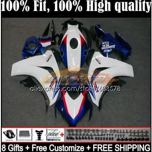Injection For HONDA CBR1000 RR CBR 1000RR 48CL.54 CBR1000RR 08 09 10 11 CBR 1000 RR CC 2008 2009 2010 2011 Fairing Blue white
