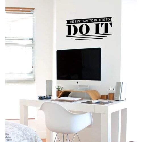 Fun Motivational Phrase Wall Stickers Animal Lover Home Decoration Accessories For Boys Bedroom Decals Nordic Style