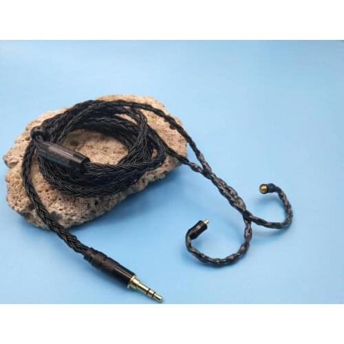 Diy Earphone Upgrade Cable 16 cores MMCX IM50 IE80 0.78mm 2pin 0.75mm TF10 A2DC