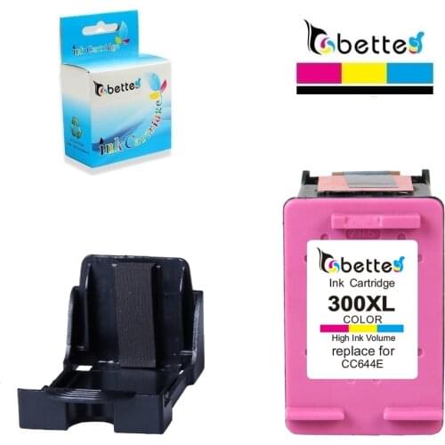 BETTE Ink Cartridge Replacement for HP 300 XL hp300 Photosmart C4680 C4683 C4685 C4688 C4798 C4799 ENVY D410a D410b D411a D411b