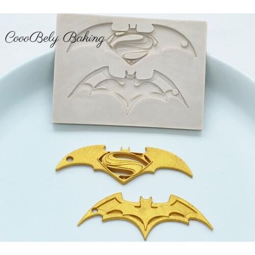Luyou 1pc Superherocake silicone mold fondant lace mold Birthday cake decorating tools chocolate gumpaste mold FM1901