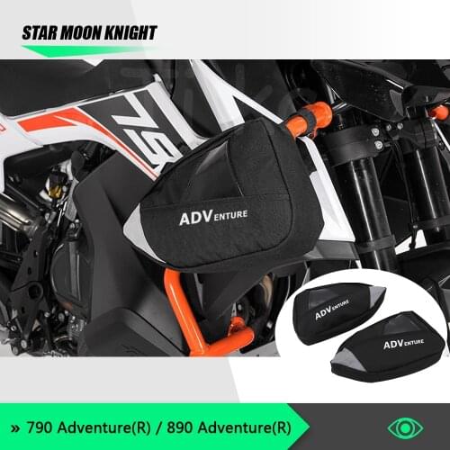 Motorcycle Accessories Frame Crash Bars Waterproof Bag Repair Tool Placement Bag For 790 890 Adventure 790 890 Adventure R