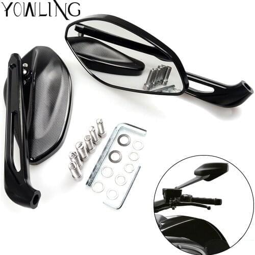 Motorcycle Rearview Side Mirrors For ducati Monster 696 796 1200 S 821 889 1200 1199 Moto Rear View Mirror Motorbike Side Mirror