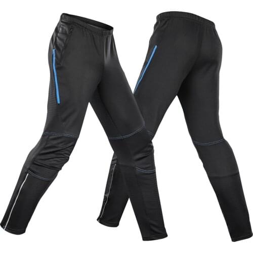 Mens Waterproof Cycling Pants Cycling Vest Thermal Fleece Winter Bike Riding Running Sports Pants Trousers Bicycle Vest