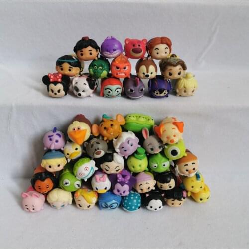 Send 10pcs different original Disney pixar Strawberry bear woody mickey rapunzel TSUM doll baby