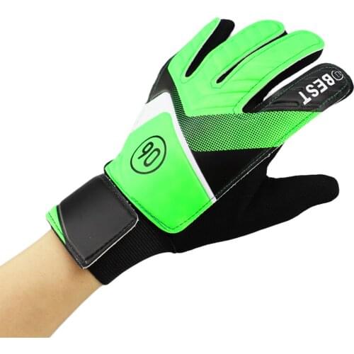 Size 5-7 Professional Soocer Goalkeeper Gloves Goalie Football Gloves Man Training Gloves Letter Patterns Protective Gloves