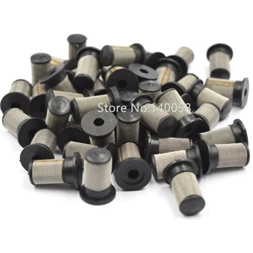 20PCS of agricultural sprayer nozzle sprayer vertical stainless steel non-drip filter 100 mesh