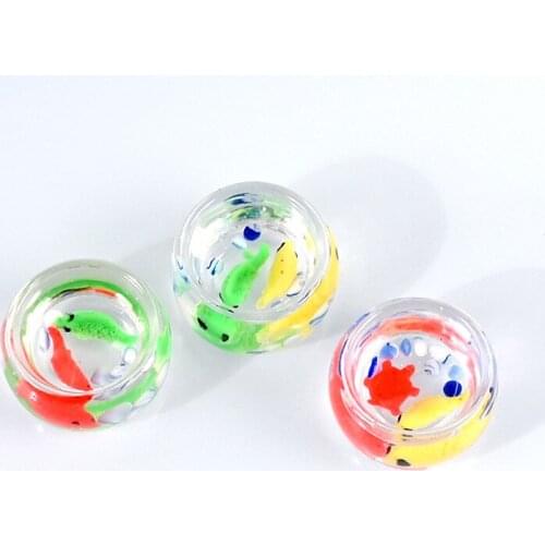 6Pcs Simulation Cute Fish Tank 1/12 Scale Dollhouse Kids Pretend Play Toys for Dolls Accessories Scrapbooking Phone Decor