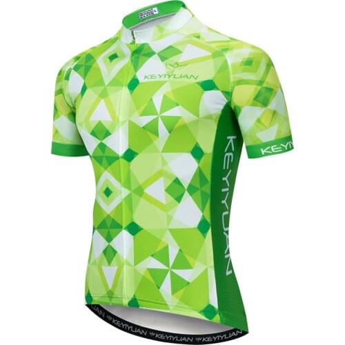 2019 Keyiyuan Spring and Summer Quick-drying breathable road cycling bicycle equipment short-sleeved shirt