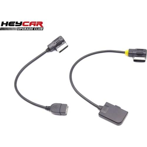 AMI MMI Cable For Iphone 5 5S 6 7 X Ipad Ipod Lightning & USB For Audi A1 A3 A4 A5 A6 A7 A8L A6L Q5 Q7 Q3