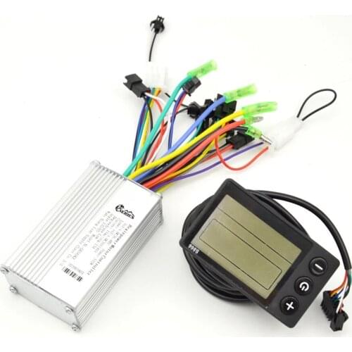 24V/36V/48V 250W 350W Motor Brushless Controller Electric Bicycle Intelligent Control Of Brushless DC Motor LCD Instrument Set