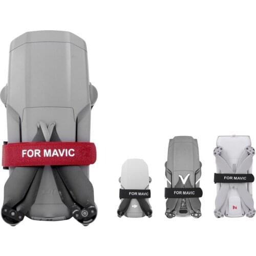 2x UAV Propeller Stabilizer Fixing Tape Straps Drone Blade Holder Fixed Stabilizers Protective for DJI Mavic Air 2/Mavic Mini