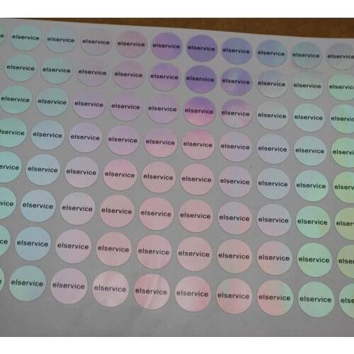 Customized Custom Waterproof pet adhesive sticker,logo sticker label wholesale