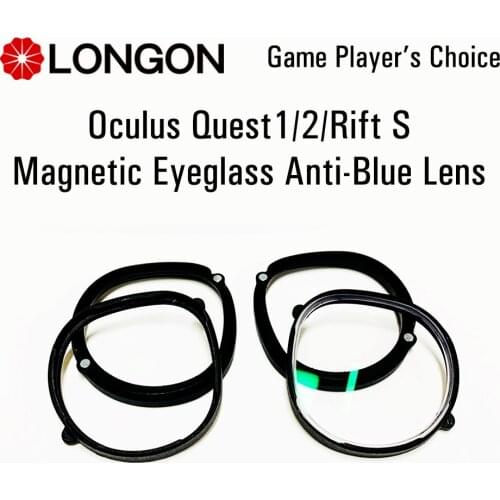 Oculus Quest 2/1/Rift s VR Magnetic Myopia Eyeglass Frame And Anti-Blue Lens Protection For Oculus Quest2/1Rift s VR Accessorie
