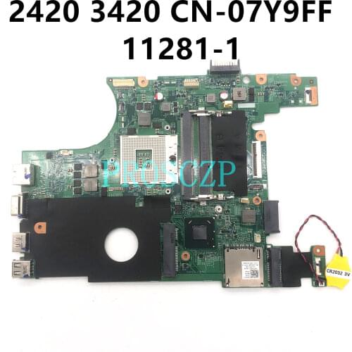 Dell Inspiron 14 3420 V3420 Motherboard 7Y9FF 07Y9FF CN-07Y9FF Laptop motherboard HM75 DDR3 100% FULL Tested