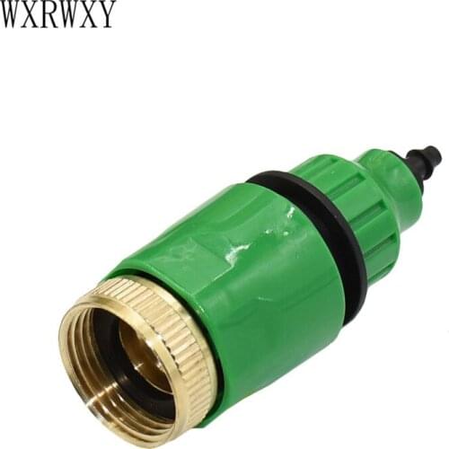 Wxrwxy Irrigation brass female 3/4 to the 1/4" garden hose Quick connector 3/4 to 8/11 drip irrigation 1/4" Hose adapter 1pcs