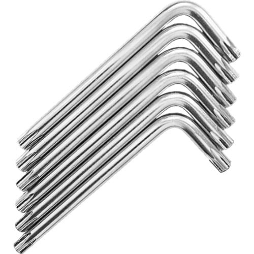 T6/7/8/10/15/20/25/30/40/45/50 Hexagon Allen Key Wrench Tools Set Bicycle Repair Tools Hand Repair Tools