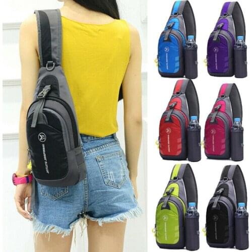 New Mens Women Waterproof Small Chest Bag Pack Travel Sport Shoulder Sling Backpack Crossbody Bags Accessories Gift