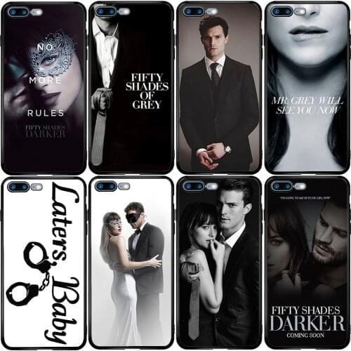 Cover Case for iPhone Oneplus 5S SE 2020 6S 7 8 6T 8T Plus XS XR 11 12 Pro Mini Max 50 Fifty Shades Of Grey Sex