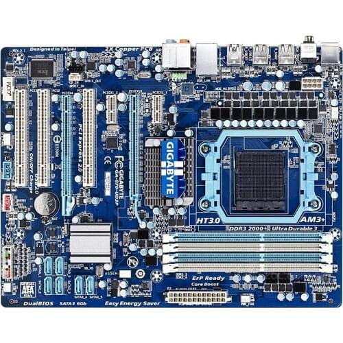 For Gigabyte GA-870-UD3P Original Used Desktop 870 Motherboard 870-UD3P 870 Socket AM3+ DDR3 ATX