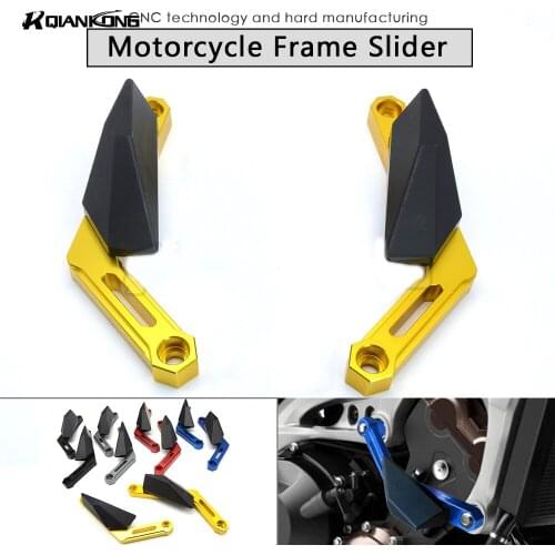 For Yamaha MT-09 FZ-09 2013-2016 MT09 TRACER FJ-09 2015-16 XSR900 2016 Frame Slider Crash Pads Protector Moto Falling Protection