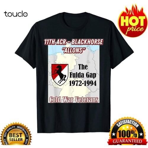 11th Armored Cavalry Regiment - Army Fulda Gap vets T-shirt Vintage Men Gift Tee