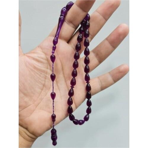 Islamic Tasbih Muslim Rosary Beads 33 Prayer Rosary For Men Bracelet For Men Accessory amber oltu amber stone Handmade Turkey