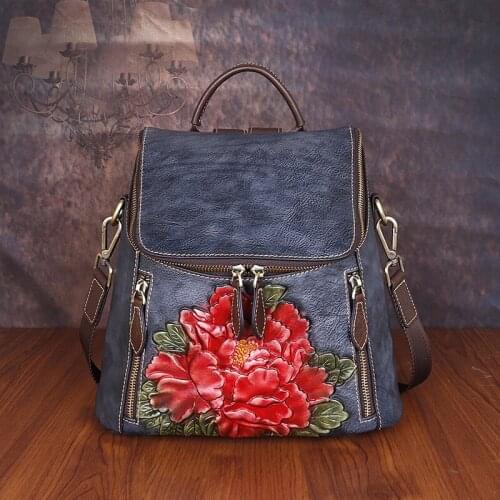 Head Layer Cowhide Fashion Retro Leather Atmospheric In Europe And America Brand Luxury New High Quality Shoulder Bags