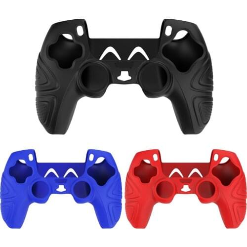 Soft Silicone Gamepad Protective Case Cover Game Pad Joystick Case For SONY Playstation 5 PS5 Game Controller Skin Guard