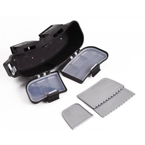 Outdoors Hanging Waist Fishing Lure Boxes Live Bait Boxes Multifunctional Portable Fishing Tackle Boxes Belt Fishing Lure