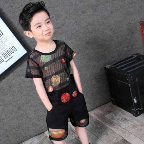 New Arrivals 2020 Toddler Infant Kids Baby Boys Clothes T-shirt Tops+Short Pants 2Pcs Outfits Cool Summer Baby Boys Clothing Set