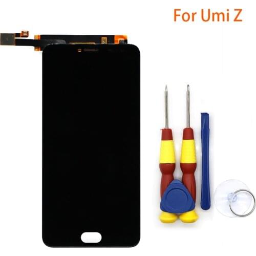 New Original Touch Screen LCD Display LCD Screen For UMIdigi Z Replacement Parts + Disassemble Tool+3M Adhesive