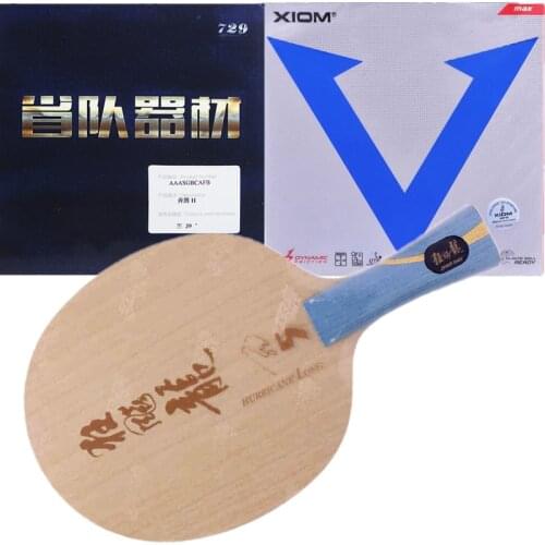 Malong Original NEW DHS Hurricane ma long5 Long 5 Arylate Carbon ALC with 729 Battle Xiom Vega professional table tennis blade