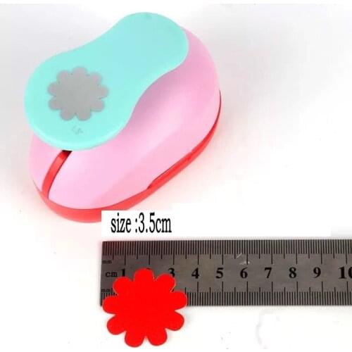 1.5"-2" sun flower punch perforadora de papel petal paper cutter cortador de papel de scrapbook furador de papel furador eva