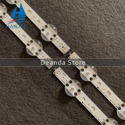 New 8 Set LED Backlight strip For LG 49'' TV 6916L-2862A 6916L-2863A V17 49 R1+L1 ART3 49UJ670V-ZD 49UJ651V LC490DGG(FK)(MD)