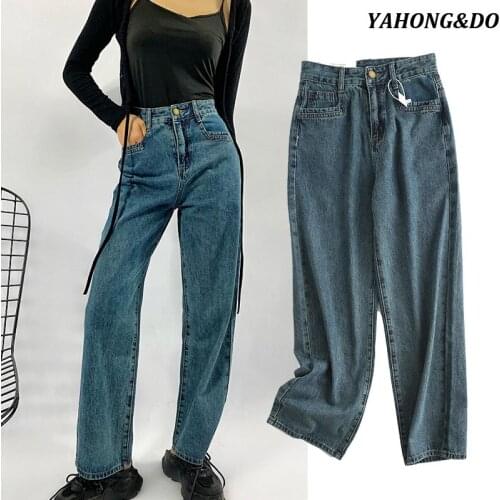 YAHONG&DO Women's Straight Jeans
